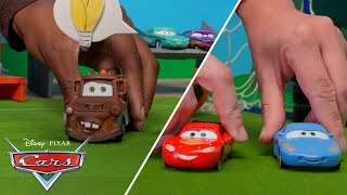 Grande partita di calcio con Saetta McQueen, Cricchetto e Sally Carrera! | Pixar Cars #ADV