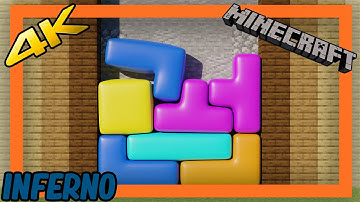 Minecraft Jelly Tetris - Balloon Edition v1 | 4K