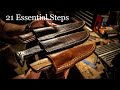 Making 3 knife sheaths 21 essential steps to follow