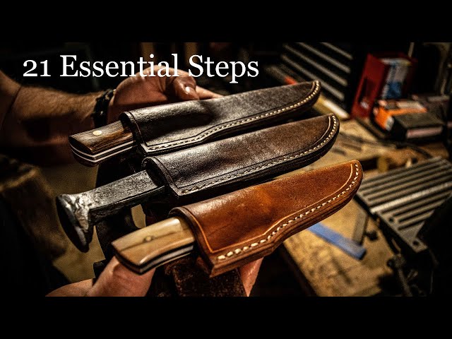 Leather Knife Sheath Instructions Chapter 1: Creating a Pattern