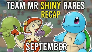 TEAM MR SHINY RARES RECAP - SEPTEMBER  #pokemmo