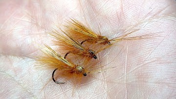 Tying a Whiting Coq de Leon Cinnamon Caddis by Davie McPhail
