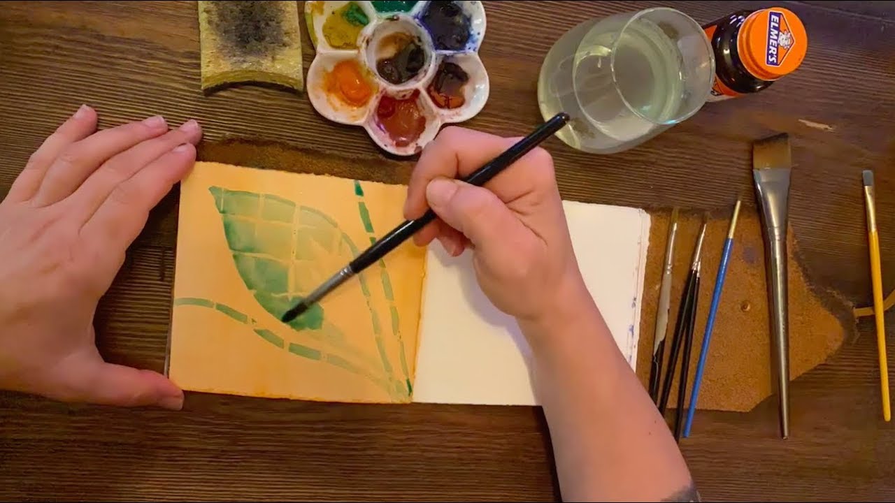 TidBit Rubber Cement & Watercolor YouTube