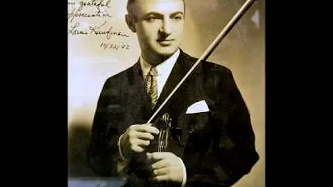 Louis Kaufman - Saint-Sans: Violin Concerto #3 (en...