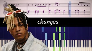 How to play piano part of Changes by XXXTENTACION screenshot 1