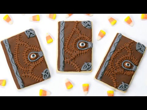 HOCUS POCUS SPELLBOOK COOKIES ft Jen Chae - NERDY NUMMIES