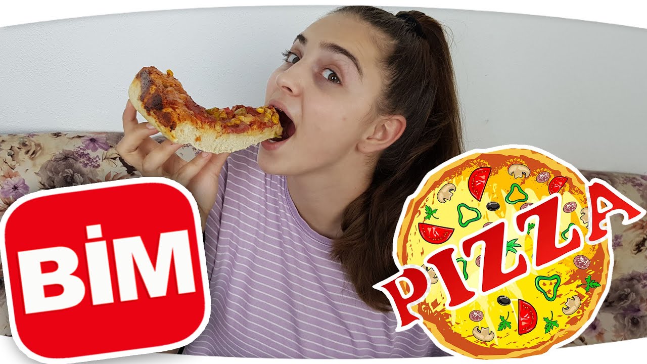 BİM ÜRÜNLERİ İLE PİZZA YAPTIK! YouTube