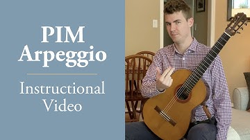 Lesson: The PIM Arpeggio for Classical Guitar