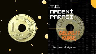 Deli̇kli̇ 1 Kuruş - Türkiye Cumhuriyeti Madeni Parası Resimi