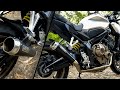 HONDA CB650R | Stock Exhaust vs Full Arrow Pro-Race Exhaust | Full Comparison | CUSTOM DB-KILLER