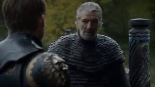 Brynden "Blackfish" Tully disses Jaime Lannister