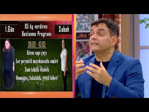 Renkli Sayfalar 50. Bölüm- 85 Kilo Verdiren Beslenme Programı!