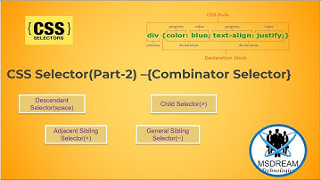 CSS Selector( Part 2)-{Combinator Selector}