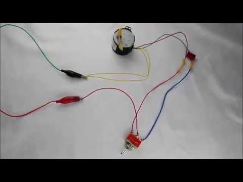 50KTYZ Synchronous Motor Wire connection - YouTube wiring diagram turntable 