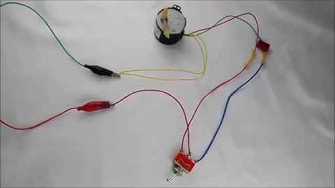 50KTYZ Synchronous Motor Wire connection