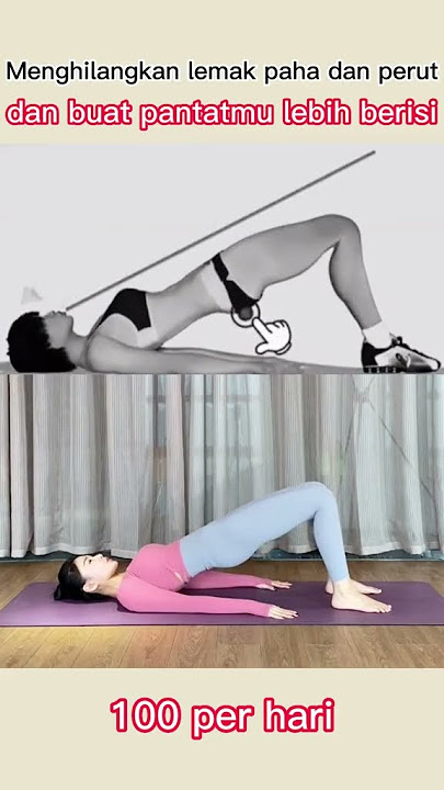 Cara Latihan Ini Untuk Menaikkan Pinggul #shorts #olahraga #cara #latihan