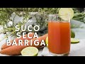 SUCO DETOX SECA A BARRIGA  DE CENOURA E LIMÃO - EMAGRECEDOR que TIRA A FOME ,