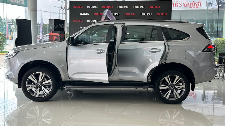 Đánh giá isuzu mu x 2023