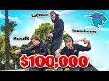 Lachy, Lazarbeam & Muselk Play Mr Beast $100,000 Battle Royale!