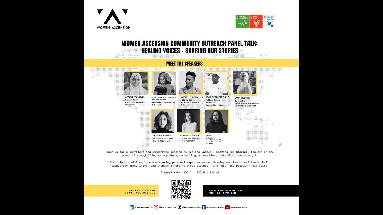 Women Ascension One Million Leadership 2030 – Community Outreach Series – Panel Talk