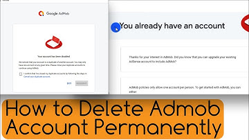 How To Delete Admob Account Permanently | Admob Account Permanently Delete in bangla