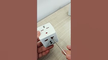 3 way Multi plug adapter with 13A uk plug