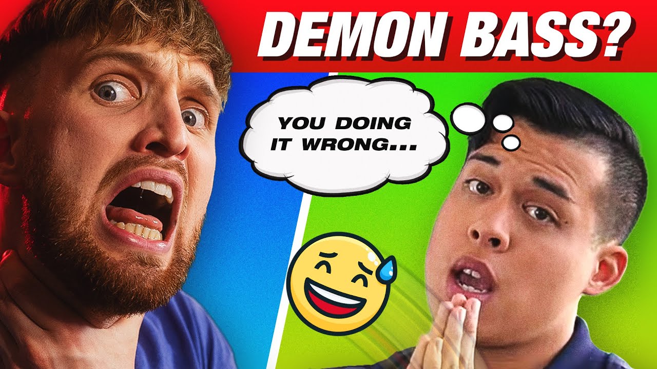 SPENCER X пытается научить меня битбоксингу! Основы, демонический бас, инвард-бас и зиппер.