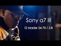 Sony a7 III with G master 24-70 / 2.8 in music video 2K