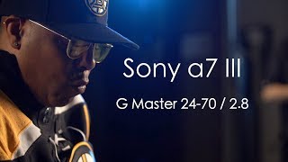 Sony a7 III with G master 24-70 / 2.8 in music video 2K