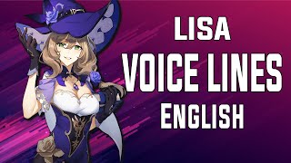 Lisa - Voice Lines (English) | Genshin Impact