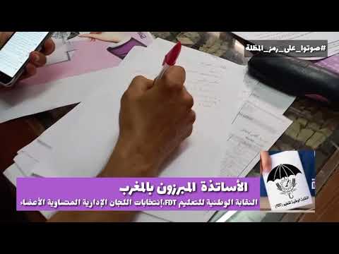 الأساتذة المبرزون بالمغرب