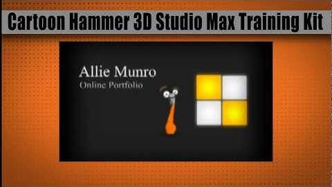 Create/Animating 3D Cartoon Hammer 3DS Max