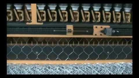 Automatic Hexagonal Wire Netting Machine, Automatic Gabion Wire Netting Machine, Altıgen Tel Örme