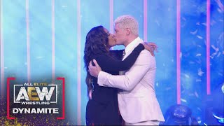 A Very Special Message from Brandi and Cody Rhodes | AEW Dynamite