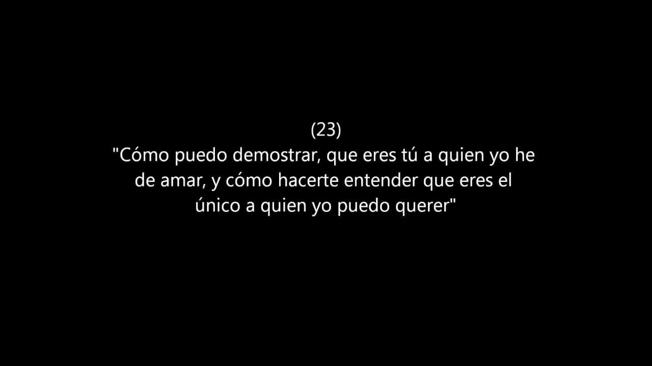 Las 100 mejores frases de Amor/Romanticas. - YouTube