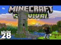 DEVASA Kara Kule! (Karanlık Köylü İşleri) - Minecraft Survival 28