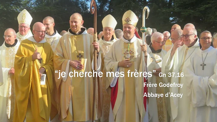 Bndiction abbatiale de Dom Godefroy  l'abbaye d'Ac...