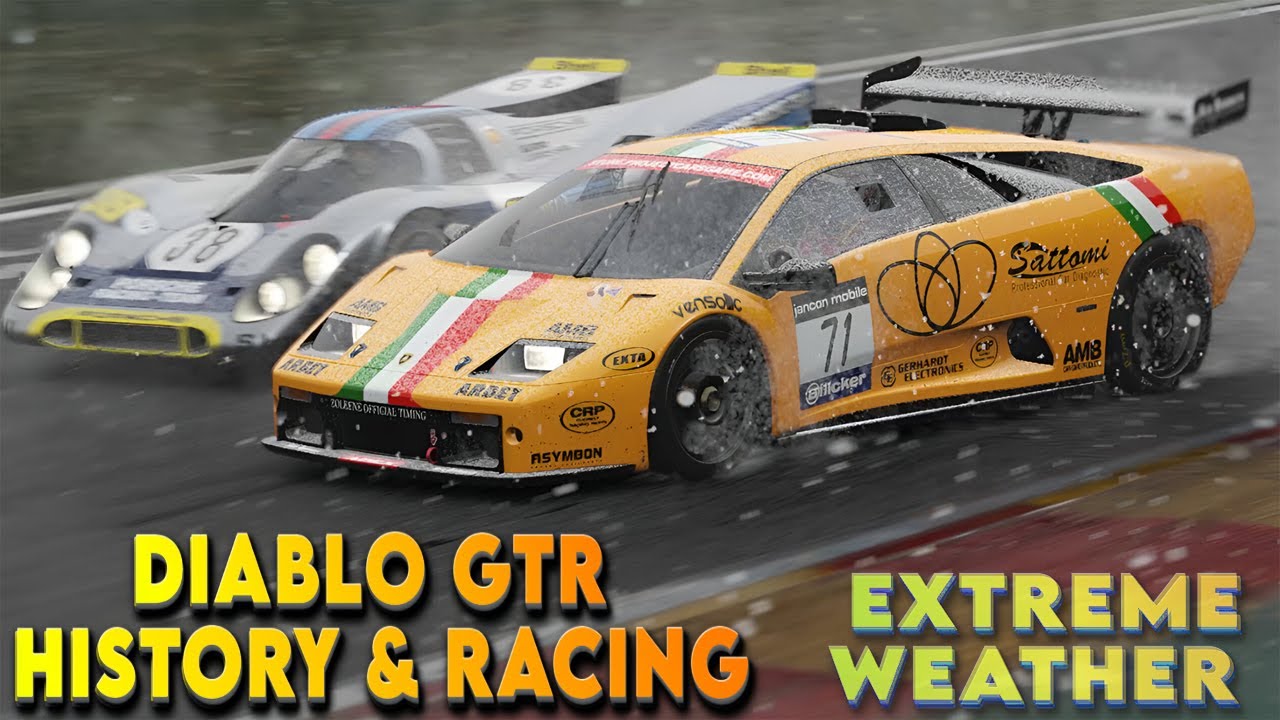 Lamborghini Diablo GTR - History & Extreme Weather Racing | PC2 ...