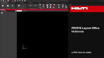 HOW TO Multimode in Hilti PROFIS Layout Office