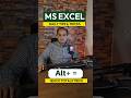 Excel Trick For Quick Sum in Seconds! #shorts #excel #exceltips #exceltricks