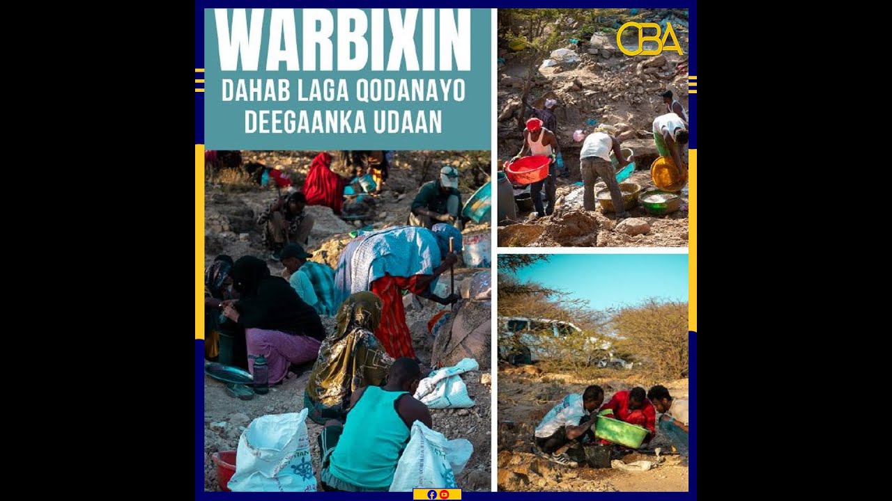 Warbixin:- Dahab laga helay deegaanka Uudan ee waqooyiga Arabsiyo.