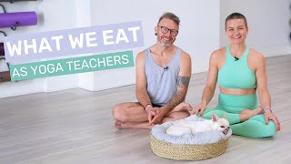 What We Eat As Yoga Teachers & Practitioners | David & Jelena Yoga by David and Jelena Yoga 18,844 views 1 year ago 13 minutes, 37 seconds