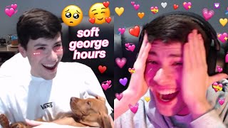 georgenotfound shows his new dog on stream (SOOO ADORABLE 🥺💞)