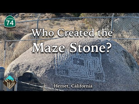 ヘメットの迷路の石を訪ねる-南カリフォルニアの謎