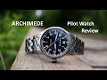 ARCHIMEDE German Flieger Review (in 4K) - Close to Pilot Watch Perfection!