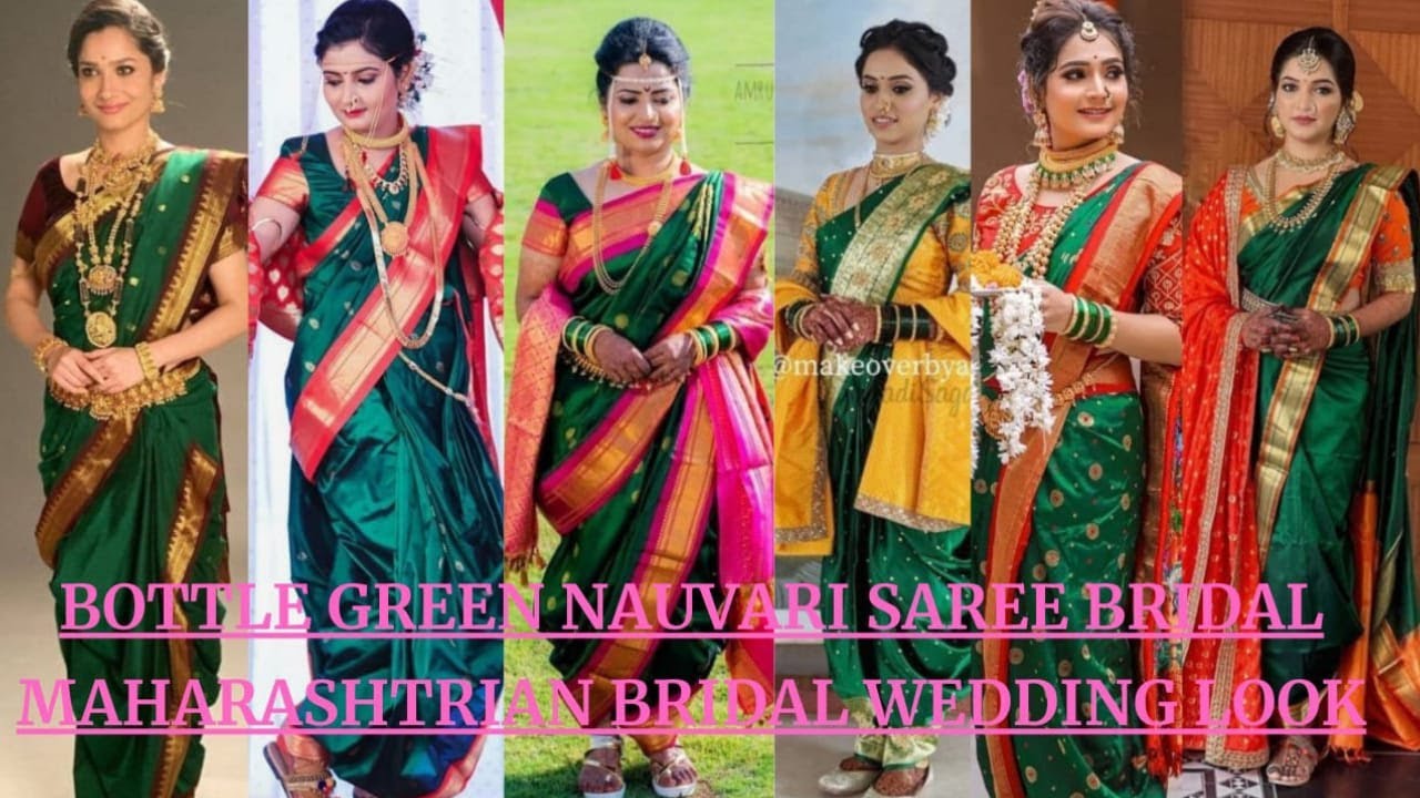 Readymade Nauvari Saree | Bridal Nauvari Saree | Nauvari Saree Stitching  and Cutting | Nauvari Saree - YouTube