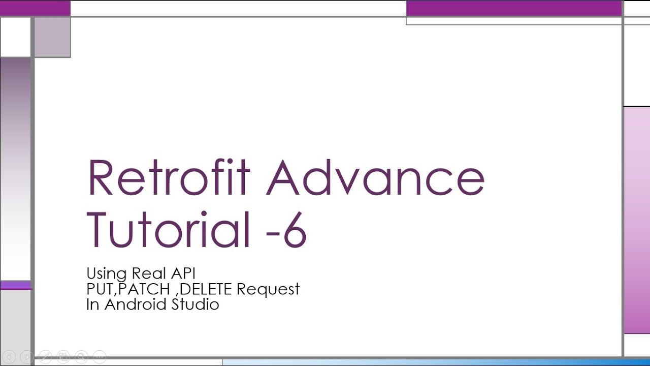Retrofit Advance Tutorial - 6 PUT PATCH DELETE REQUEST - YouTube