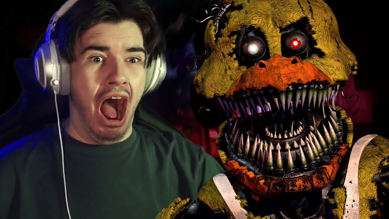 THE SCARIEST FNAF GAME!?! | Five Nights At Freddy's 4 #2 - YouTube