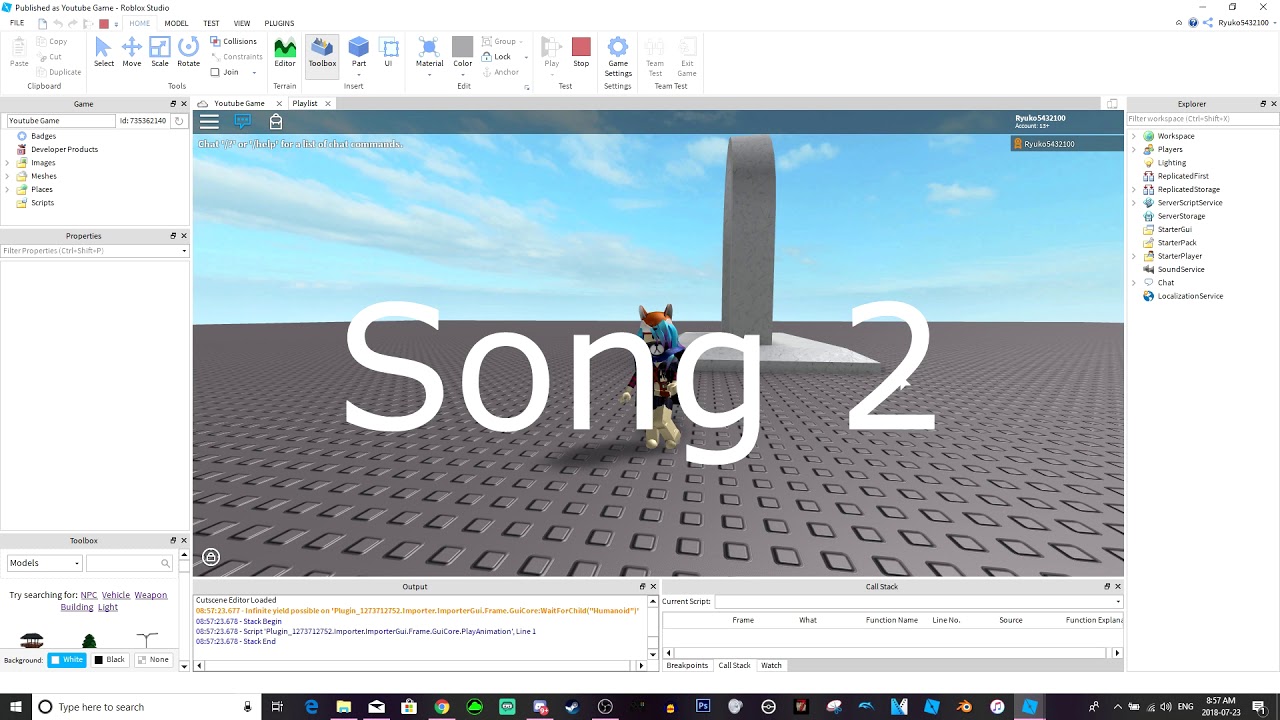 Roblox Studio How To Make A Song Playlist Youtube - roblox multiple song player