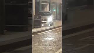 ram raid on flannels shop leeds uk right in front of me.